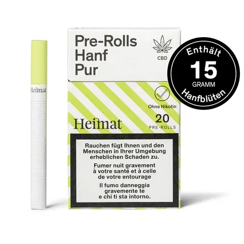 Heimat | CBD-Zigaretten | 20er Pack