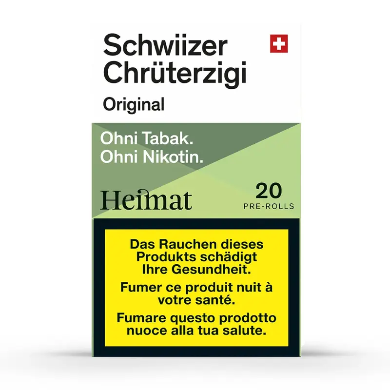 Heimat | Schwiizer Chrüterzigi Original | 20er Pack