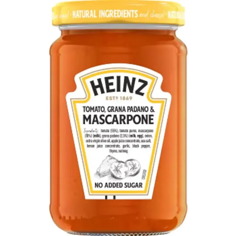 Heinz Pastasås Mascarpone - Pasta sauce Mascarpone - 350g