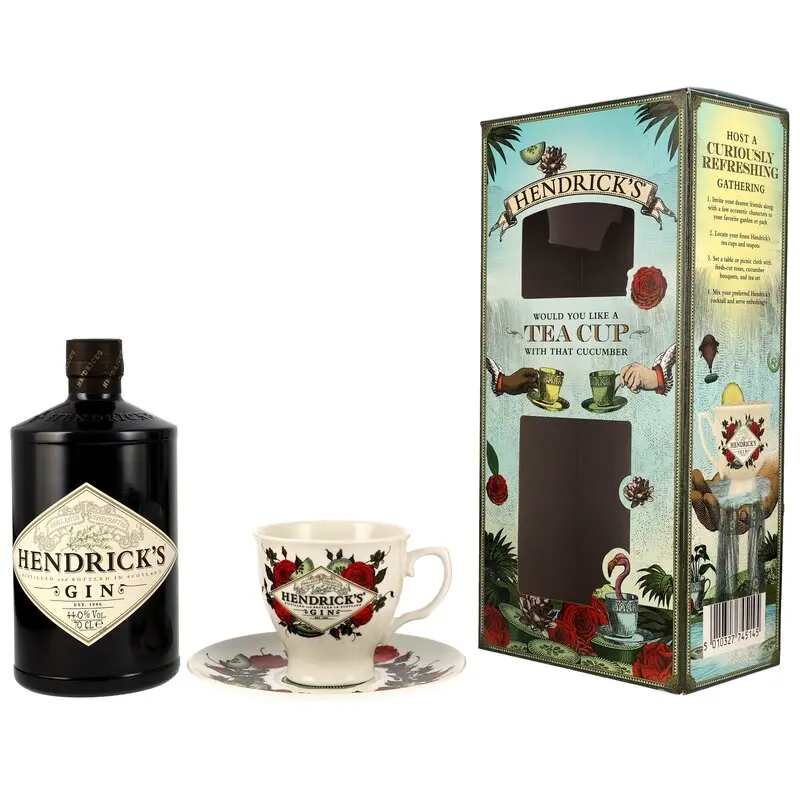 Hendricks Gin / Small Batch + Tea-Cup