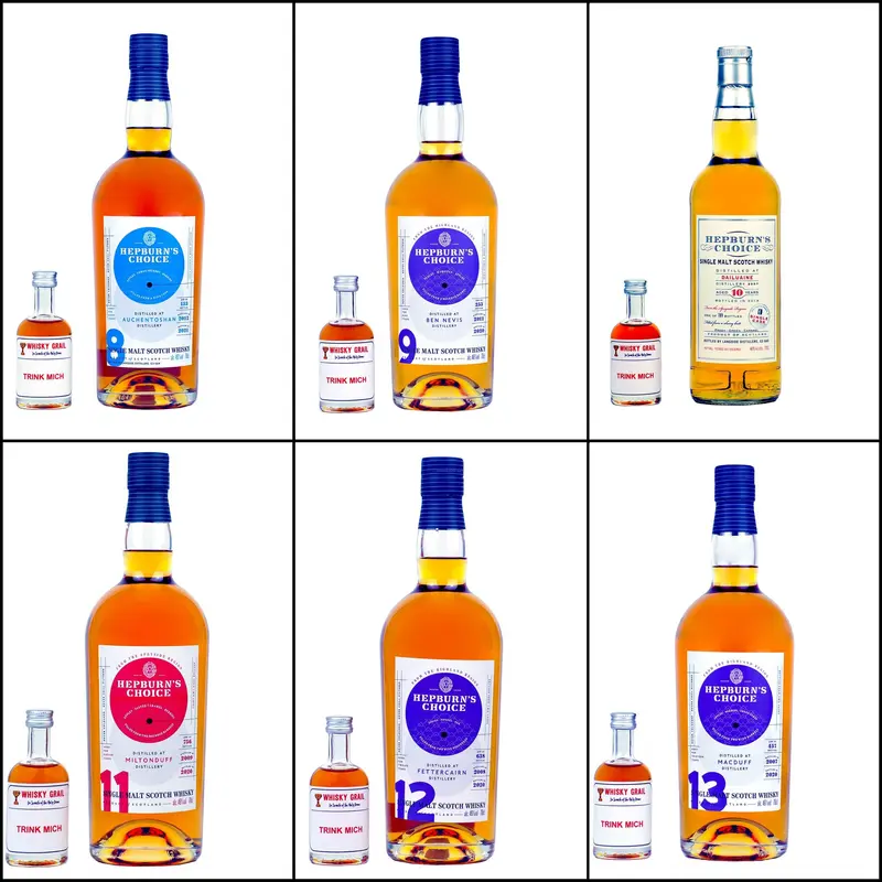 Hepburn's Choice Whisky Tasting Set