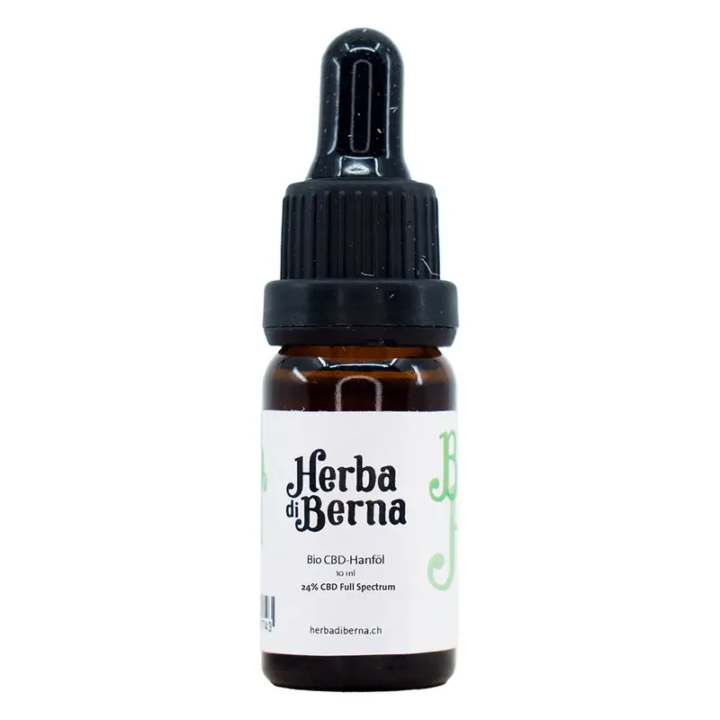 Herba di Berna | Bio CBD-Hanföl 24% | 10ml