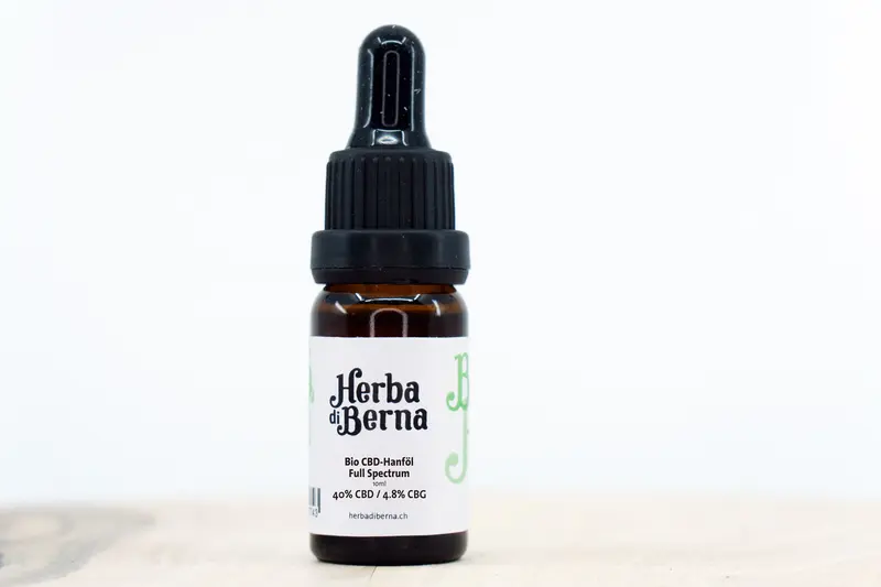 Herba di Berna | Bio CBD-Hanföl 40% | 10ml