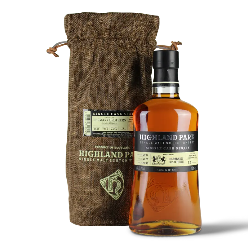 Hermann Brothers Highland Park 2007 70cl - 65.2% Vol.