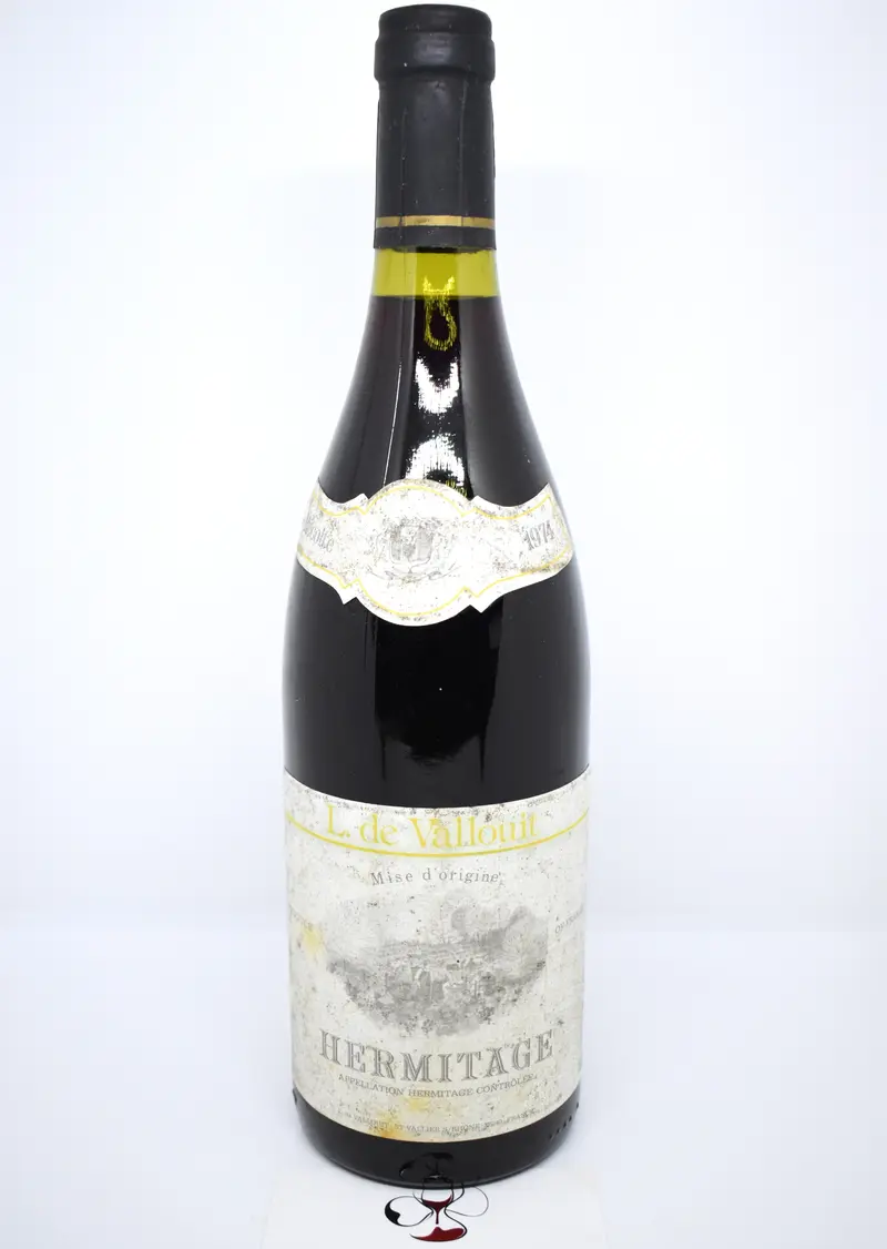 Hermitage Rouge 1974 - Domaine de Vallouit