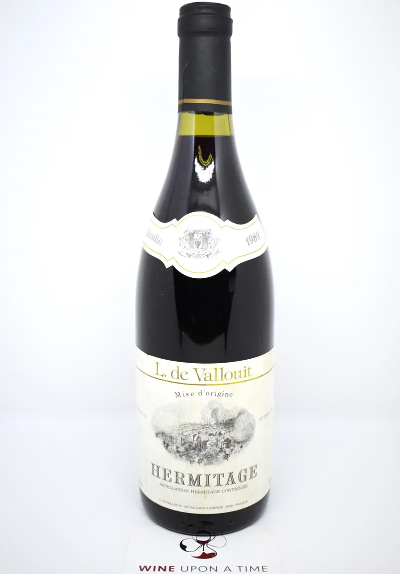 Hermitage Rouge 1989 - Domaine de Vallouit