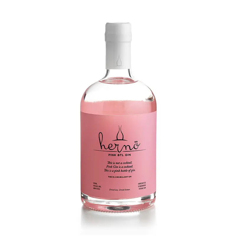 Hernö Pink BTL Gin - 500ml
