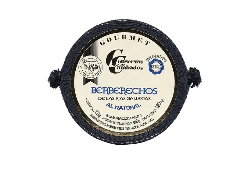 Herzmuscheln in eigenen Saft 30/40 Stk. 111 gr. handgepackt. Gourmet