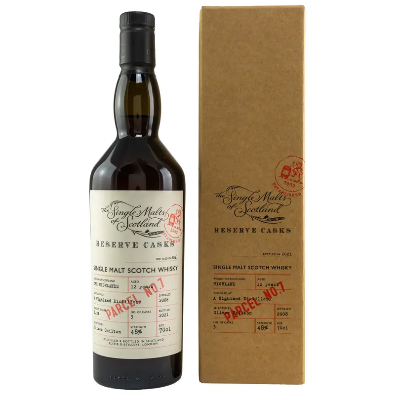 Highland 2008/2021 - 12 y.o. - Reserve Cask Parcel 7 (SMoS) -