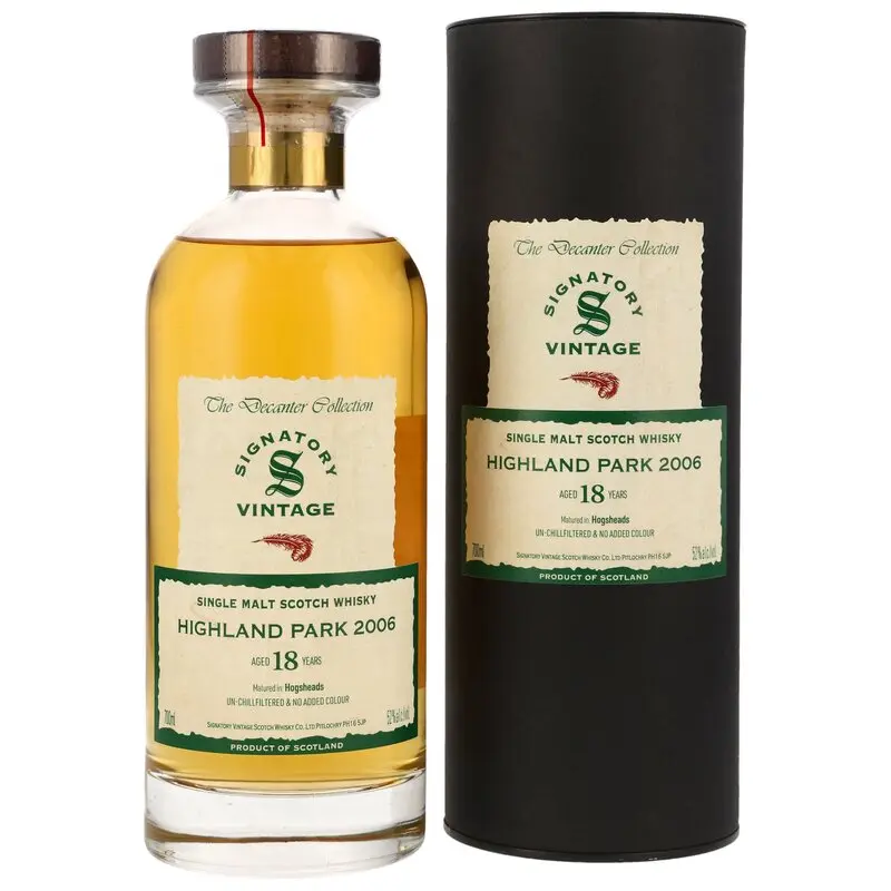 Highland Park 2006 - 18 y.o. - Sig Ibisco Decanter
