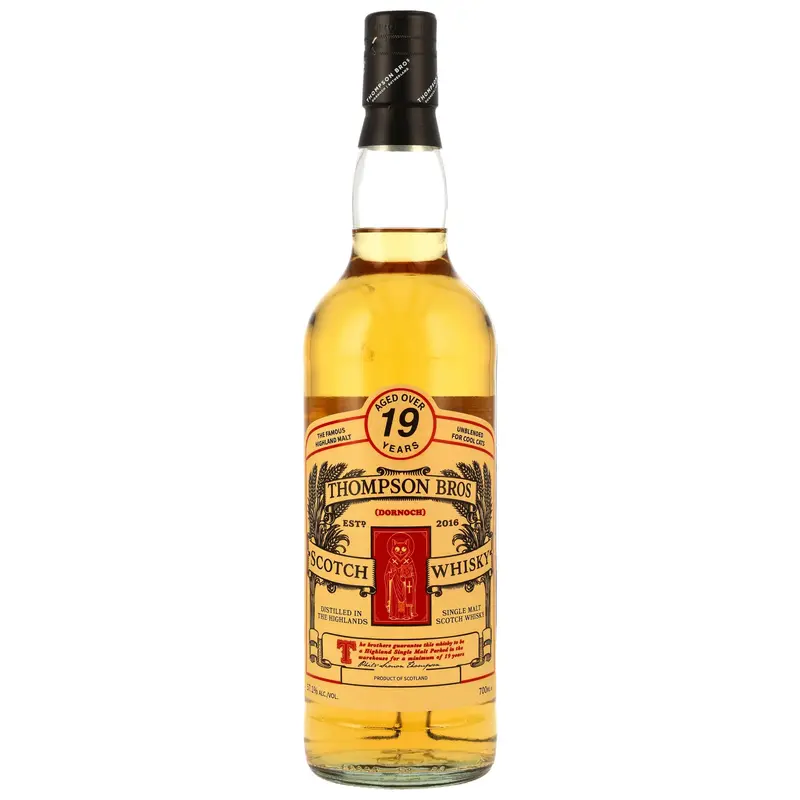 Highland Single Malt Whisky 19 y.o. (Peated) - Thompson Bros.