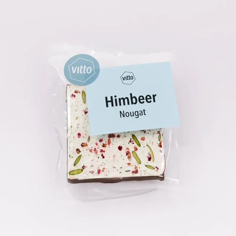 Himbeer Nougat