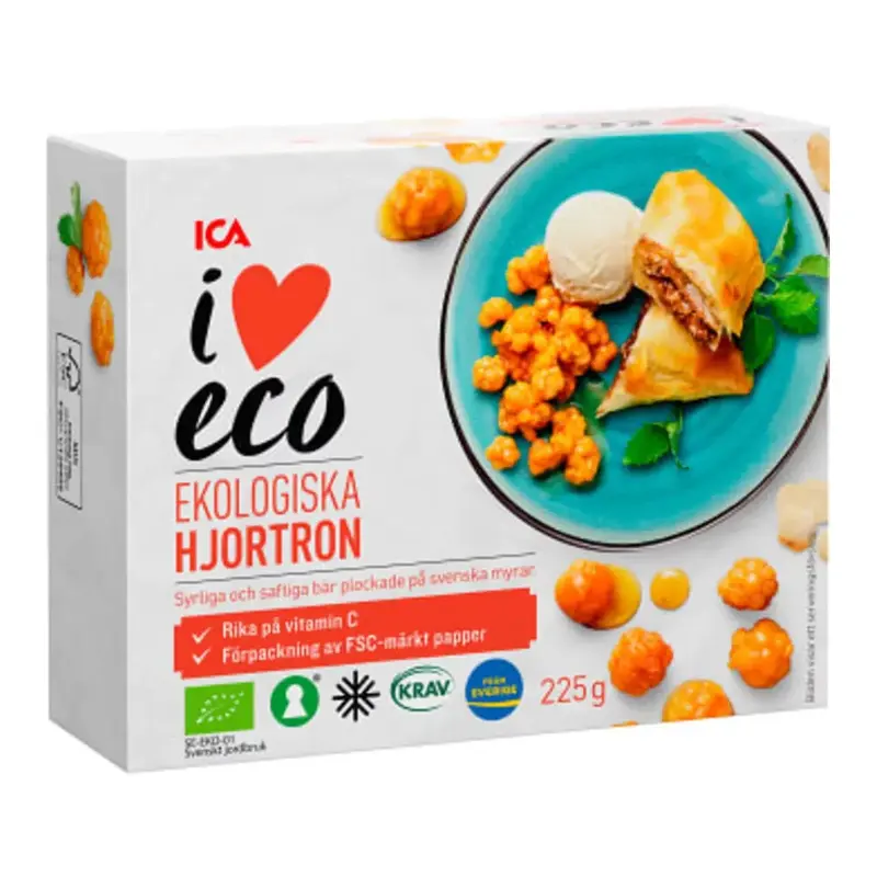 Hjortron Ekologiska KRAV - Ecologic Cloudberries 225g