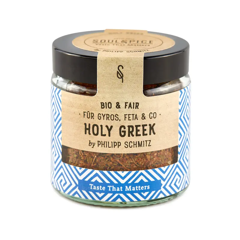 Holy Greek Bio-Gewürz für Gyros, Feta & Co.