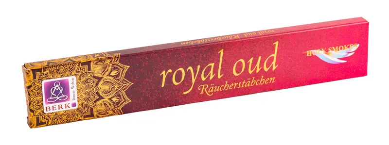 Holy Smokes | Royal Oud Räucherstäbchen | 12 Stück