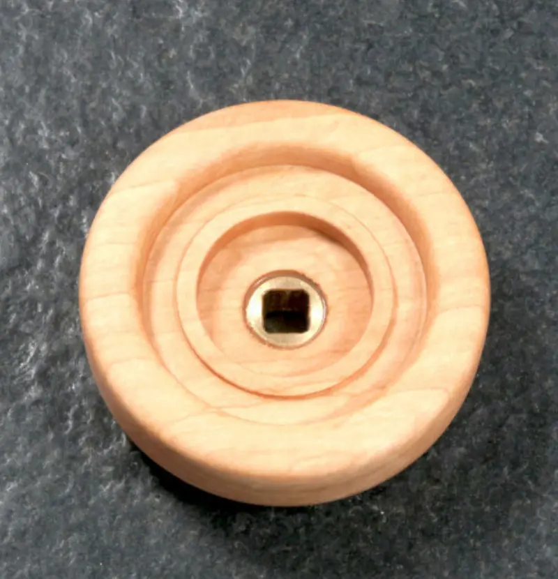 Holz Drehgriff für Dampf/Wasser für Rocket - Kastanie
