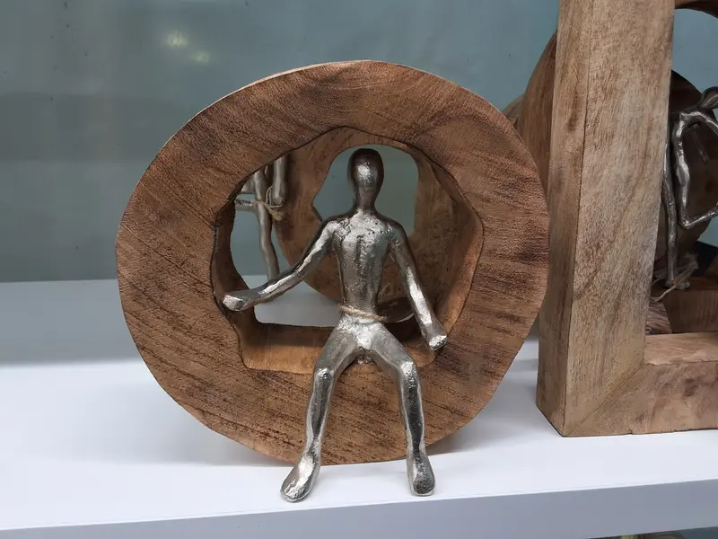 Holz/Metall Figuren