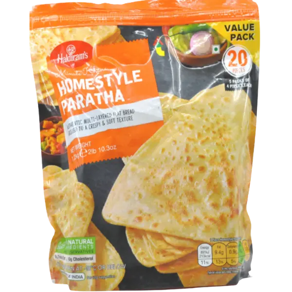 Home Style Paratha Family Pack 20 pcs - 1.2 kg