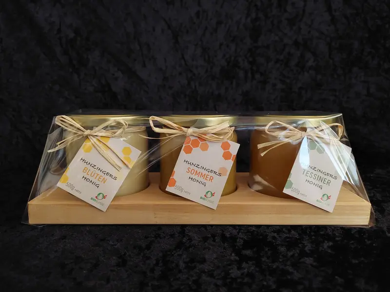 Honig auf Holz - das einzigartige Geschenkset
