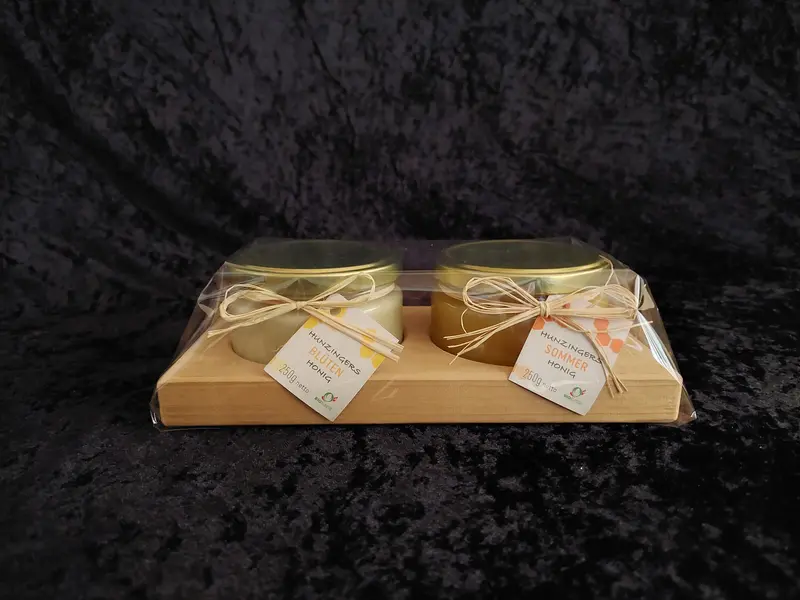 Honig auf Holz - das einzigartige Geschenkset