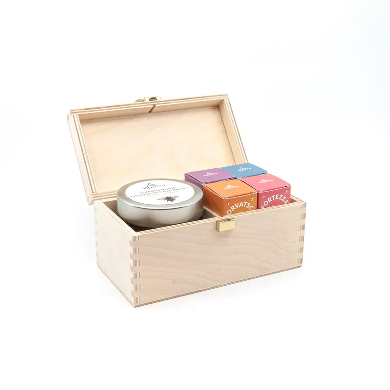 Honig-Tee-Geschenkbox Schweizer Alpen
