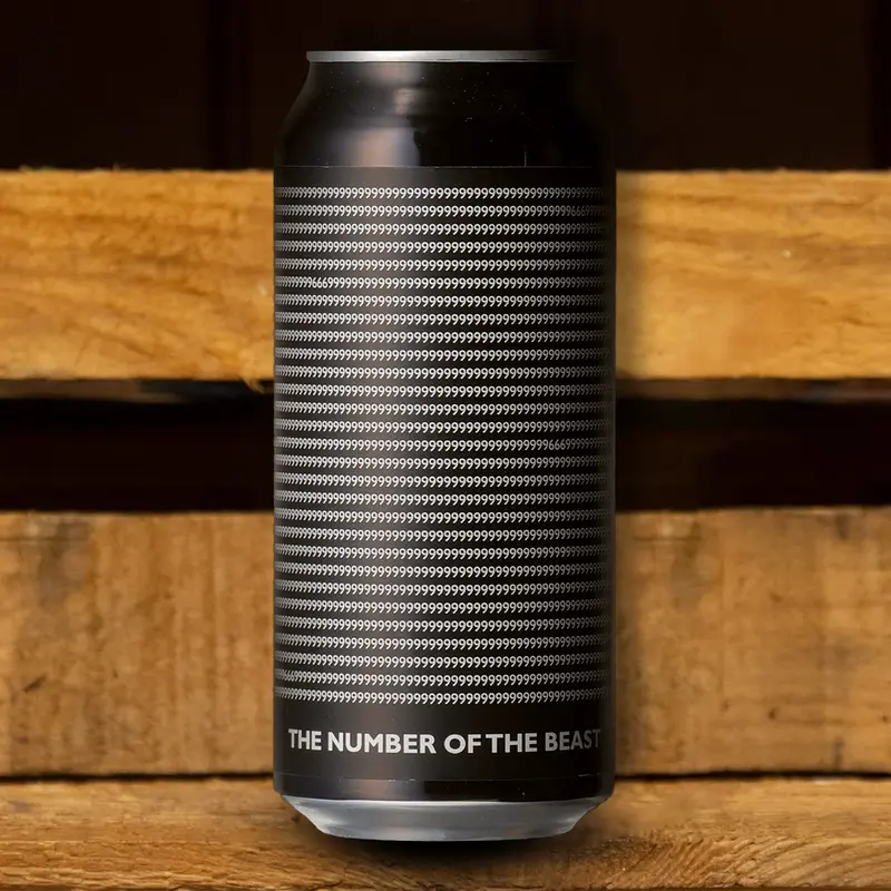 HOPPY PEOPLE X WHITE LABS - The Number of the Beast - Can - 44cl