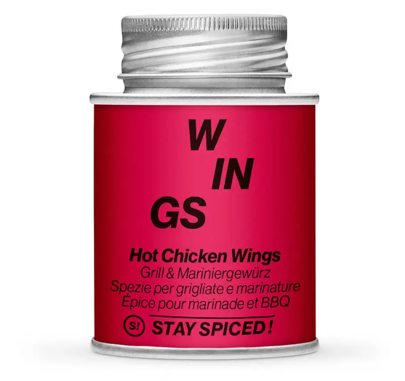 Hot Chicken Wings - Grill & Mariniergewürz