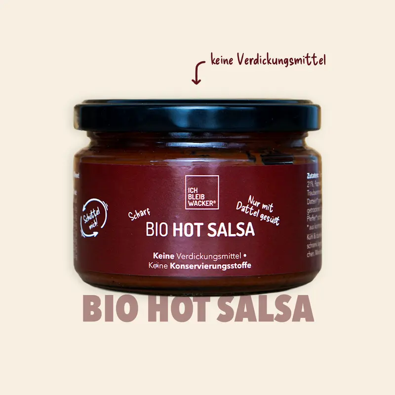 Hot Salsa Bio, 180ml