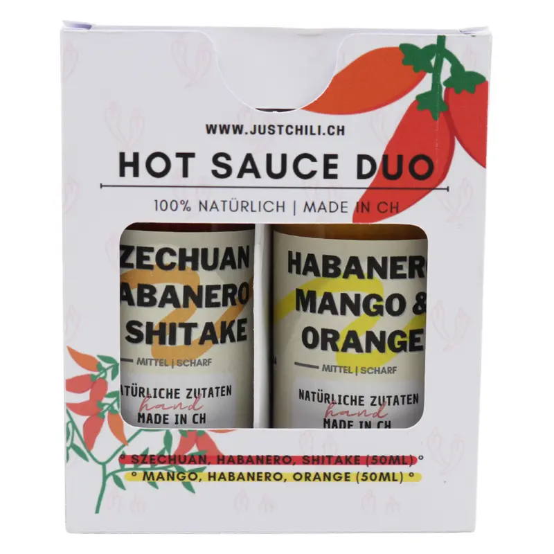 Hot Sauce Duo - Geschenk/Probierpack