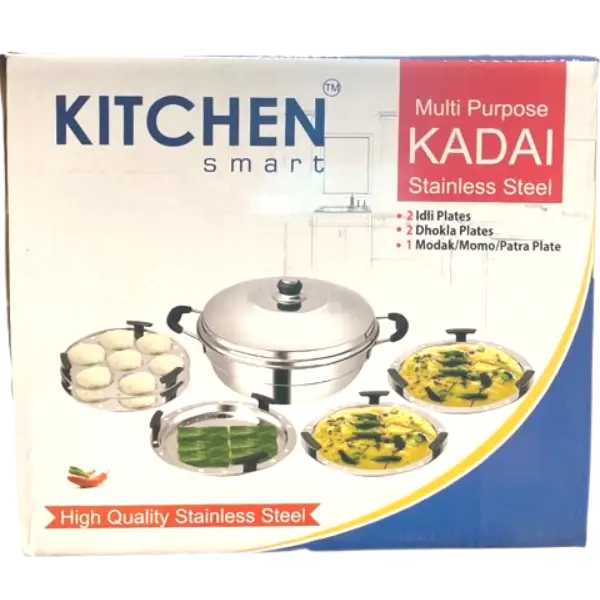 Household Multi Kadai Comby Large 5 Plates
