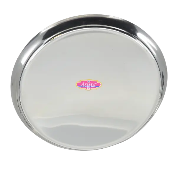 Household Thali Steel Round