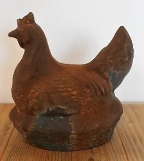 Huhn Agathe Patina