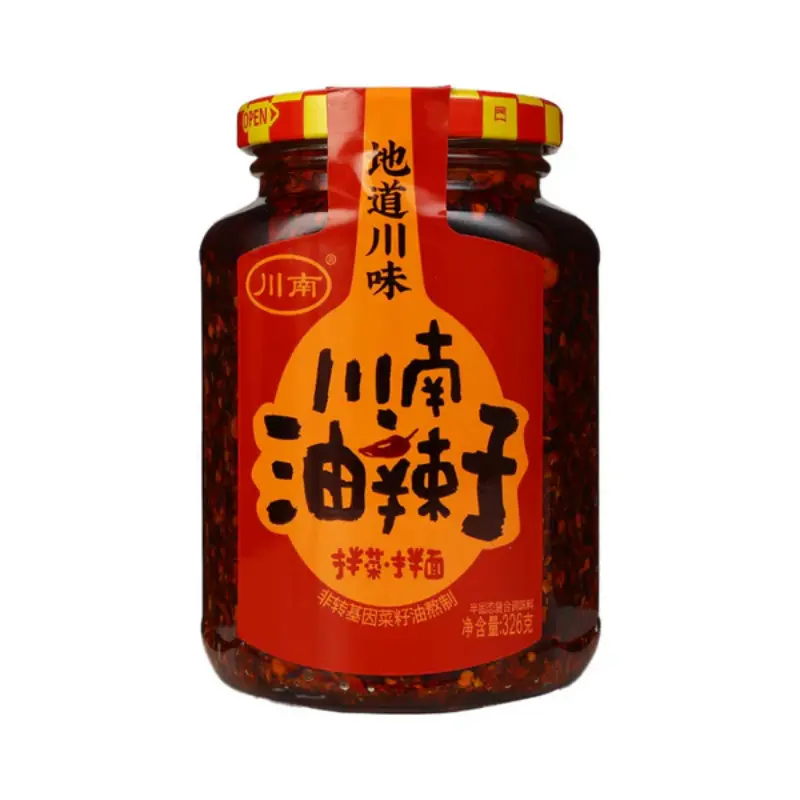 Huile de piment Chuannan (avec cacahuètes) - 327g