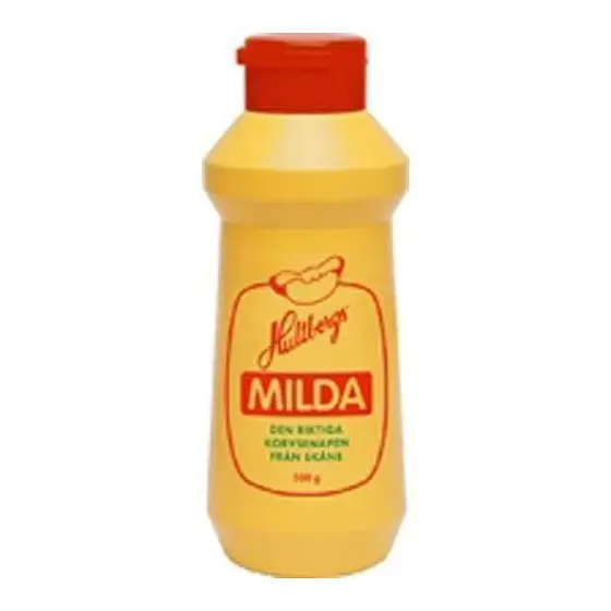 Hultbergs Milda Korvsenap - Mild Mustard 500 g