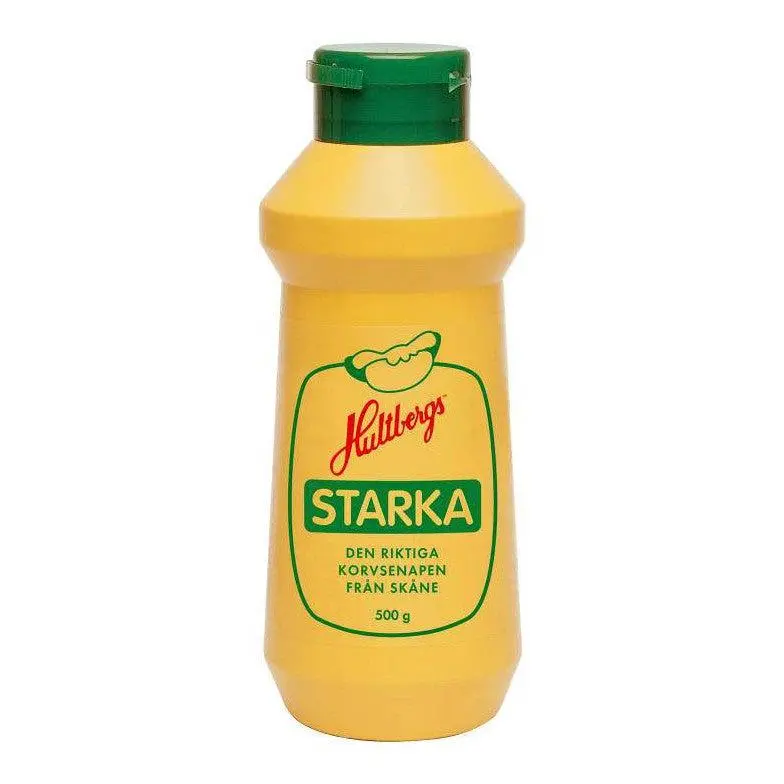 Hultbergs Starka Korvsenap - 500 g