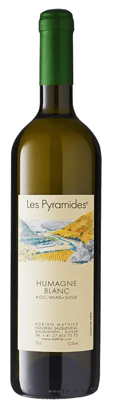 Humagne Blanc Les Pyramides AOC VS, Der Hebammenwein