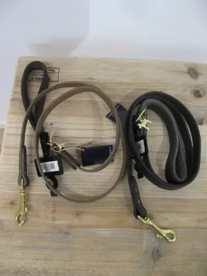 Hundeleine schwarz L 125 cm