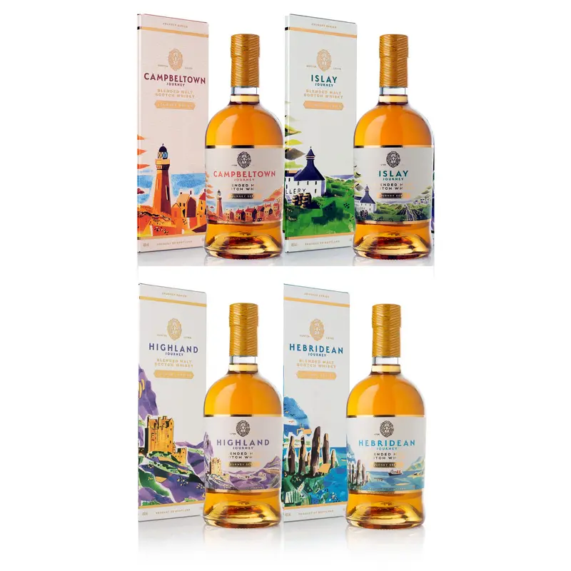 Hunter Laing's Journey Whisky Entdecker Set