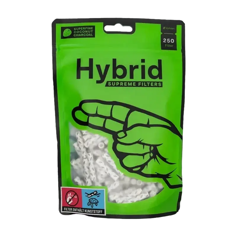 Hybrid Supreme | Aktivkohlefilter 6.4mm | 250 Stück