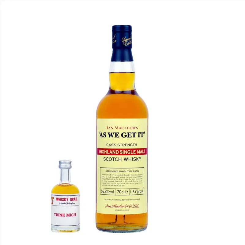 Ian Macleod's As We Get It Highlands Single Malt