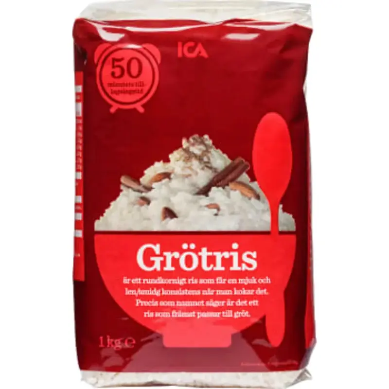 ICA Grötris - Rice for Christmas Porridge - 1 kg