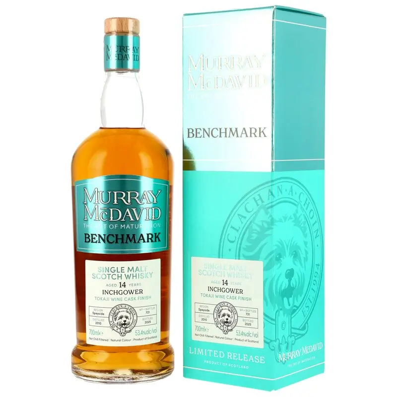 Inchgower 2010/2025 - 14 y.o. - Tokaji Wine Cask Finish - Murray McDavid