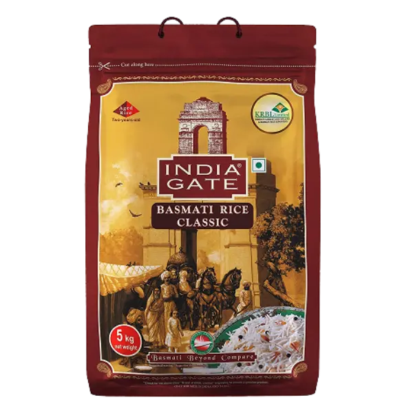 India Gate Classic Basmati Rice - 5 kg