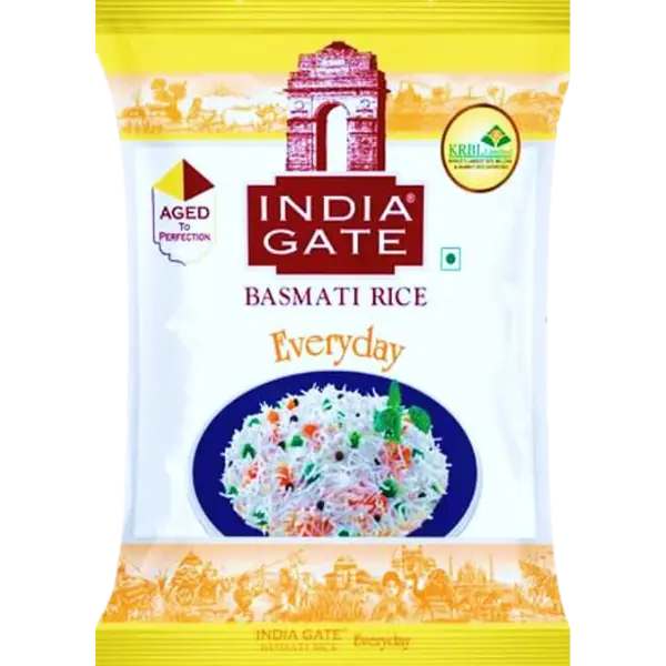 India Gate Everyday Basmati Rice - 1 kg