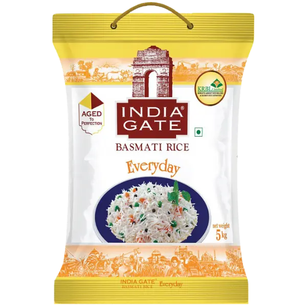 India Gate Everyday Basmati Rice - 5 Kg