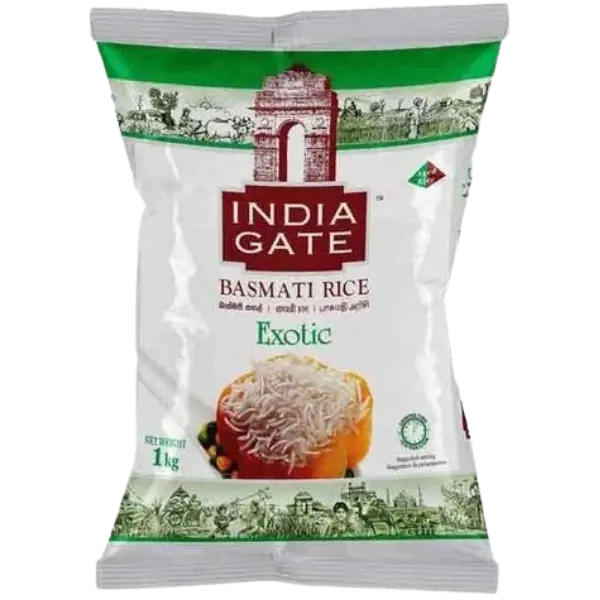 India Gate Exotic Basmati Rice - 1 kg