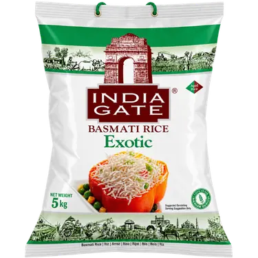 India Gate Exotic Basmati Rice - 5 kg