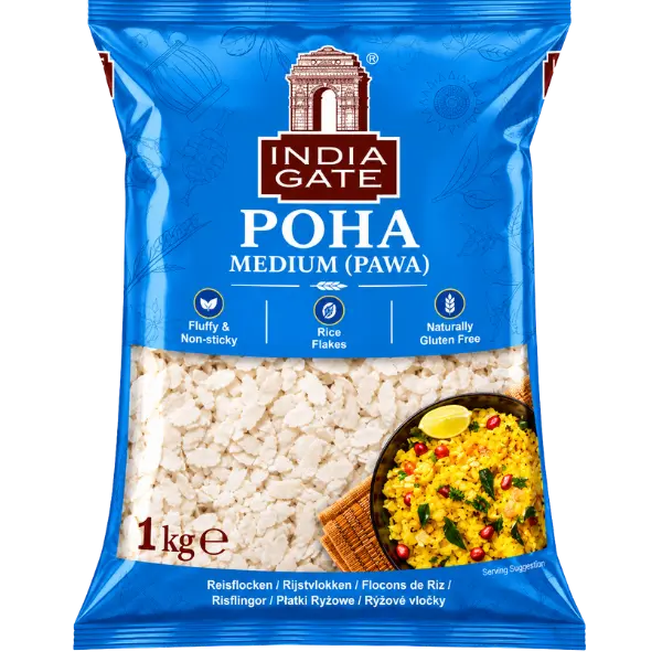 India Gate Poha Medium (Pawa) – 1 kg