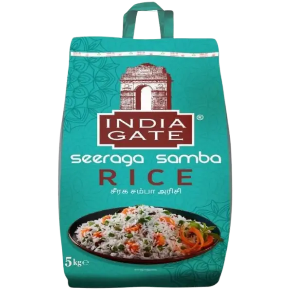 India Gate Seeraga Samba Rice - 5 Kg