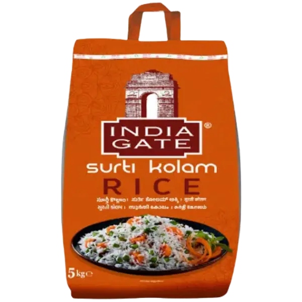 India Gate Surti Kolam Rice - 5 Kg